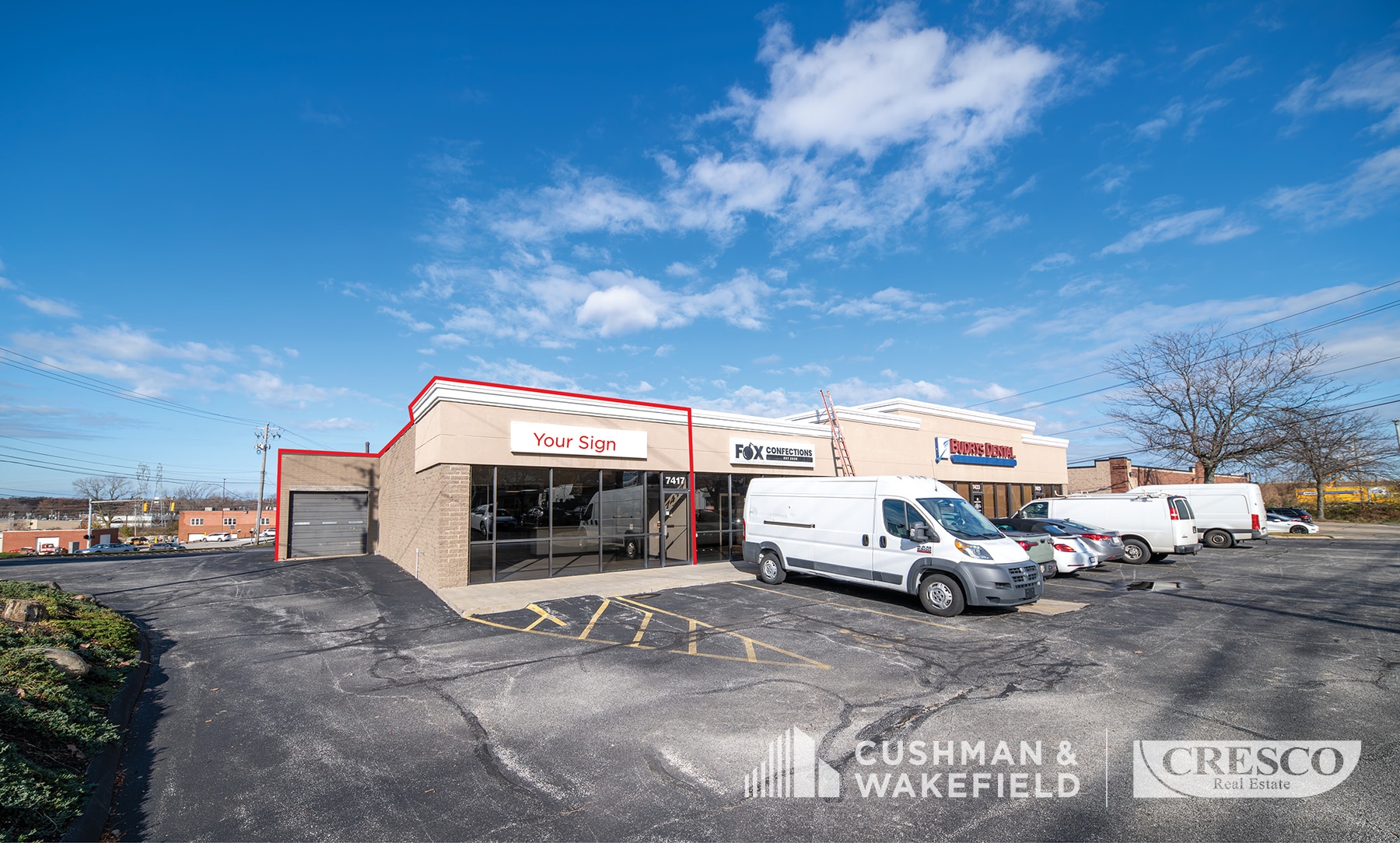 7417-7425 Mentor Ave, Mentor, OH for lease Building Photo- Image 1 of 2