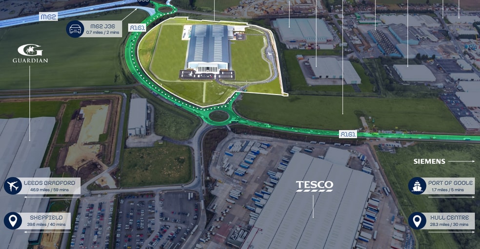 Rawcliffe Rd, Goole for lease - Building Photo - Image 2 of 3