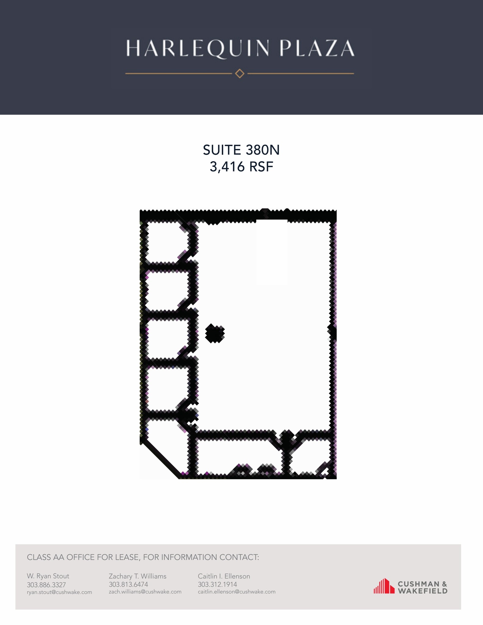 7600 E Orchard Rd, Greenwood Village, CO for lease Floor Plan- Image 1 of 1