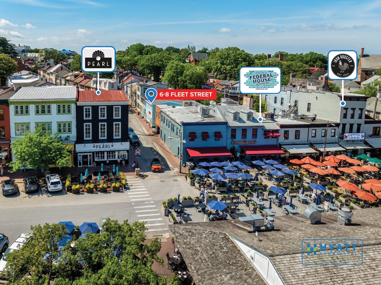6 Fleet St, Annapolis, MD à vendre - Photo du bâtiment - Image 3 de 14