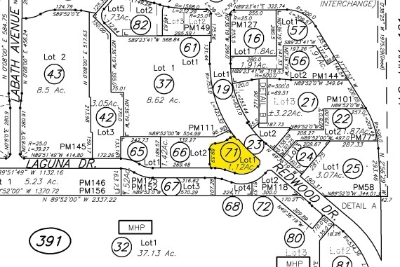 6425-6475 Redwood Dr, Rohnert Park, CA à louer - Plan cadastral - Image 3 de 3