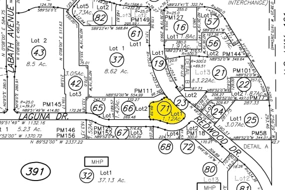 6425-6475 Redwood Dr, Rohnert Park, CA for lease - Plat Map - Image 3 of 3