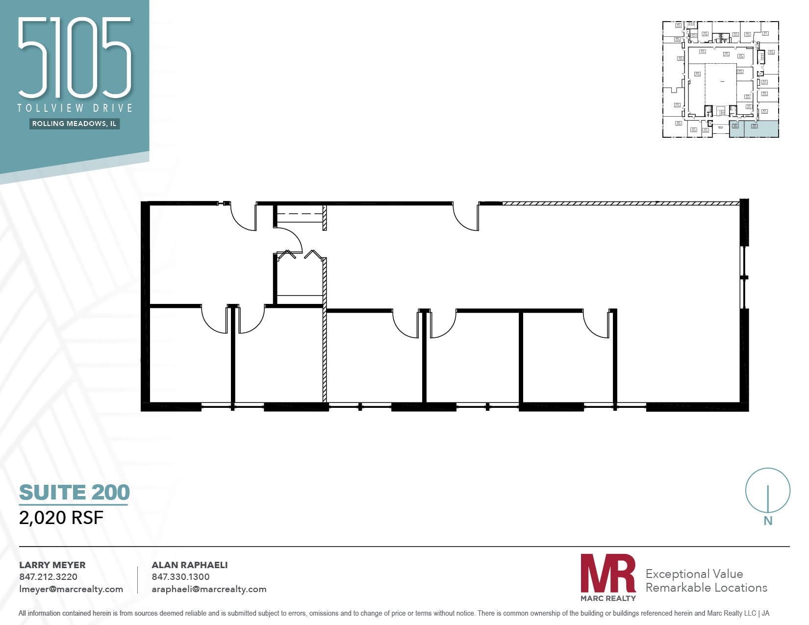 5105 Tollview Dr, Rolling Meadows, IL à louer Plan d’étage- Image 1 de 1