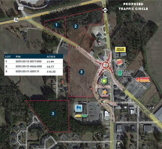 Old 74 Hwy, Chadbourn, NC à vendre - Photo du bâtiment - Image 2 de 2