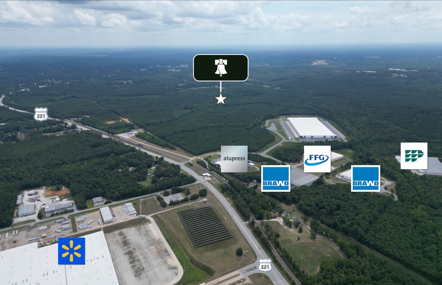 00 Hunter Industrial Rd park, Laurens, SC for sale - Building Photo - Image 3 of 8