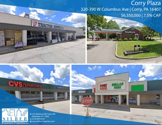 More details for 320-390 W Columbus Ave, Corry, PA - Retail for Sale