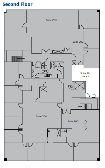 1600 The Alameda, San Jose, CA for lease Floor Plan- Image 1 of 1