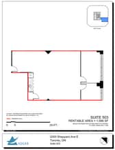 2001 Sheppard Ave E, Toronto, ON for lease Floor Plan- Image 1 of 6