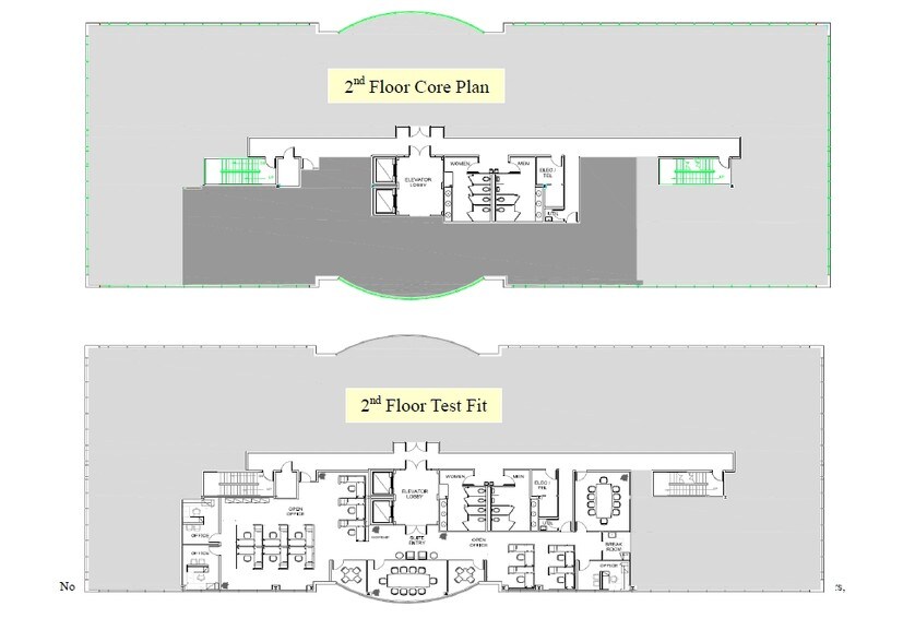 717 Green Valley Rd, Greensboro, NC à louer - Plan d’étage - Image 3 de 9
