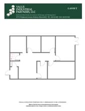 245 W Roosevelt Rd, West Chicago, IL à louer Plan d’étage- Image 1 de 2