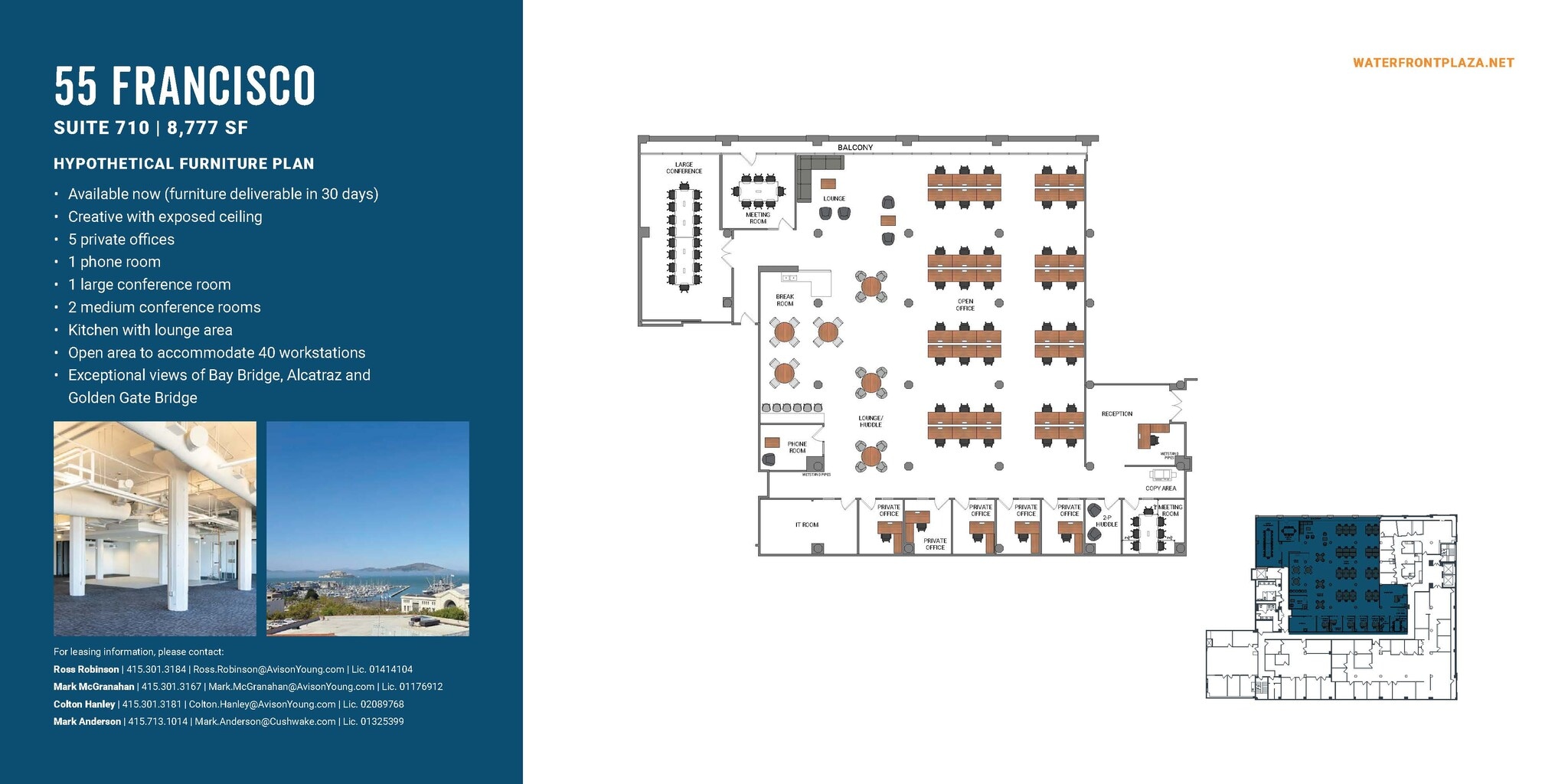 55 Francisco St, San Francisco, CA for lease Floor Plan- Image 1 of 5