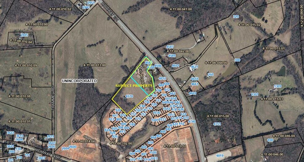 4588 Highway 101, Woodruff, SC à vendre - Photo du bâtiment - Image 2 de 9
