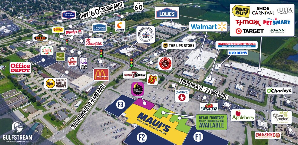 5000 Frederica St, Owensboro, KY à louer - Aérien - Image 2 de 16