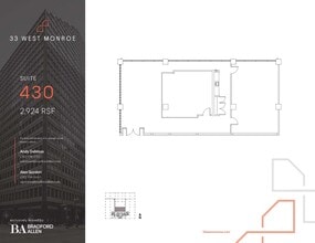 33 W Monroe St, Chicago, IL for lease Floor Plan- Image 1 of 1