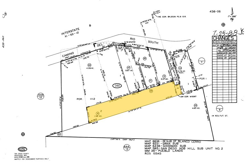 4835 Glasoe Ln, San Diego, CA à louer - Plan cadastral - Image 2 de 4