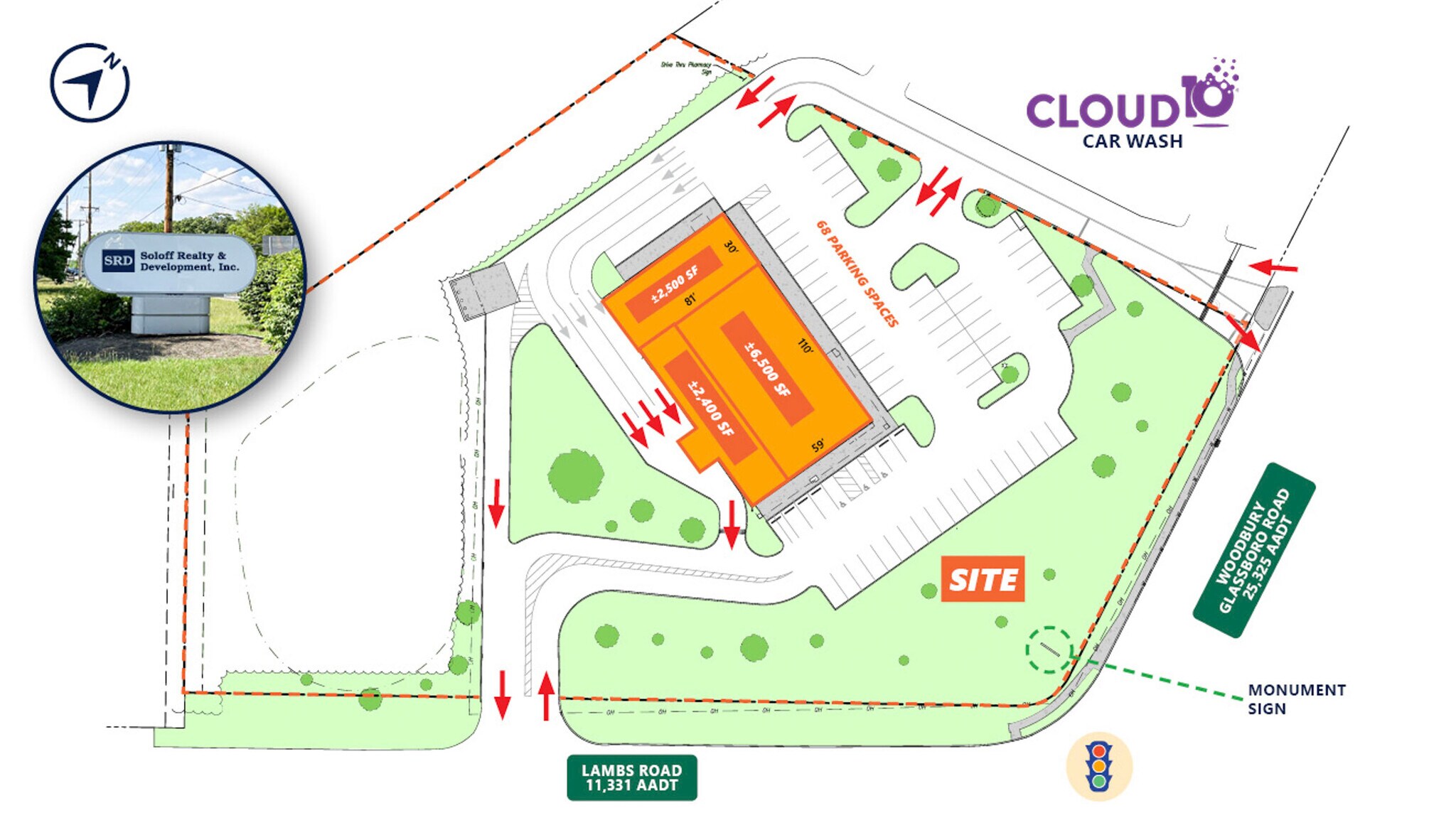 500 Woodbury Glassboro Rd, Sewell, NJ à louer Photo du bâtiment- Image 1 de 7