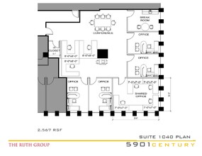 5901 W Century Blvd, Los Angeles, CA for sale Floor Plan- Image 1 of 1