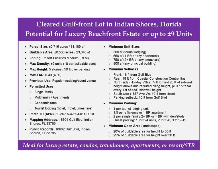 18602 Gulf Blvd, Indian Shores, FL for sale - Other - Image 2 of 20