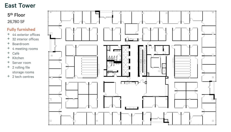 207 9th Ave SW, Calgary, AB for lease Floor Plan- Image 1 of 1
