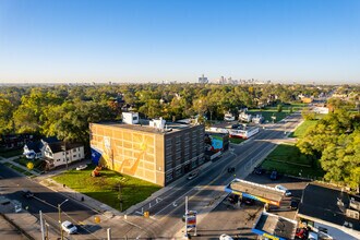 7930 Mack Ave, Detroit, MI - Aerial map view