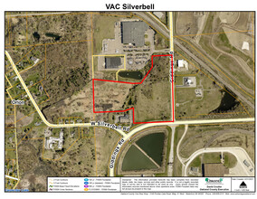 1000-1040 W Silverbell Rd, Lake Orion, MI - aerial  map view - Image1