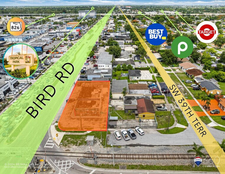 7201 Bird Rd, Miami, FL à vendre - Photo du bâtiment - Image 2 de 32