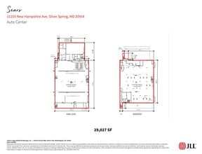 11259 New Hampshire Ave, Silver Spring, MD à louer Plan d’étage- Image 1 de 1