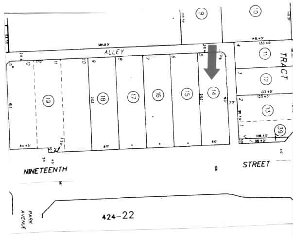 512 W 19th St, Costa Mesa, CA for sale - Plat Map - Image 2 of 12