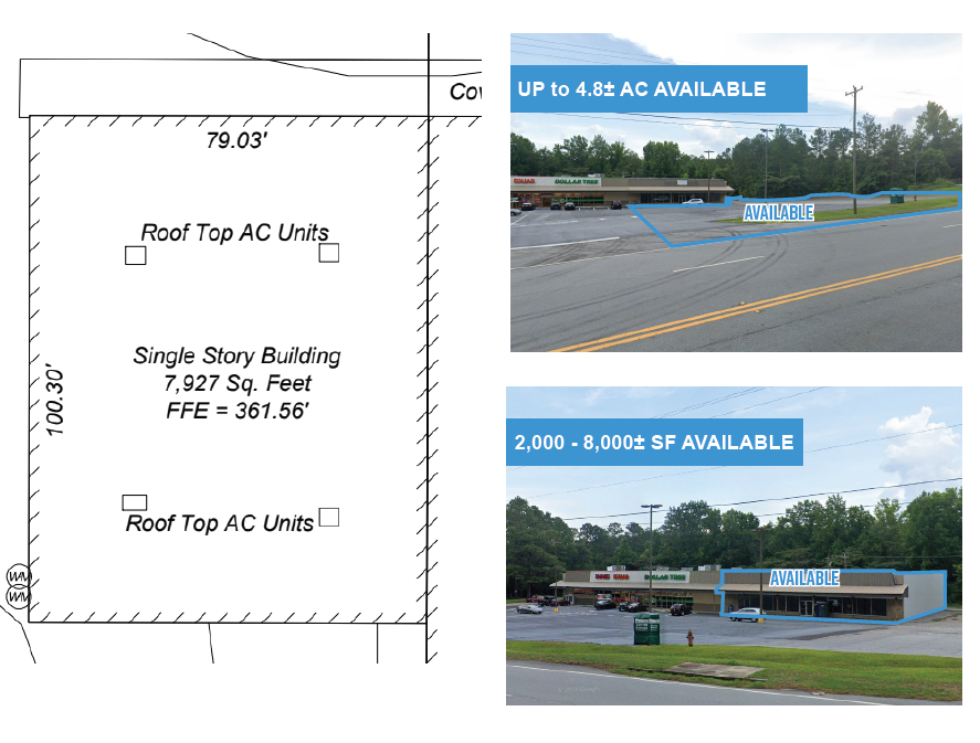 US-176 Hwy, Whitmire, SC for sale Building Photo- Image 1 of 4