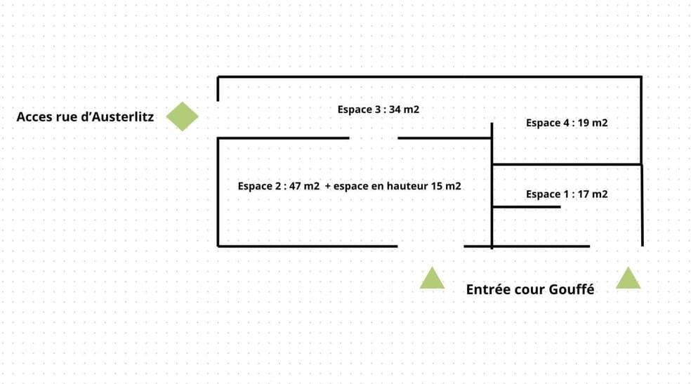 Commerce de détail dans Marseille à louer - Plan d’étage - Image 1 de 9