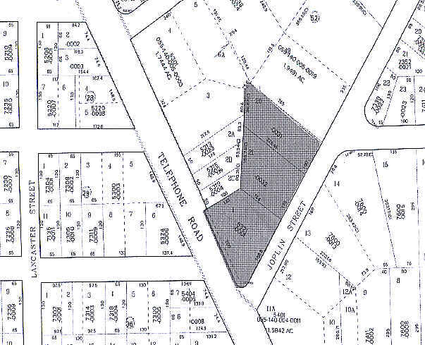 5325 Telephone Rd, Houston, TX à vendre Plan cadastral- Image 1 de 1