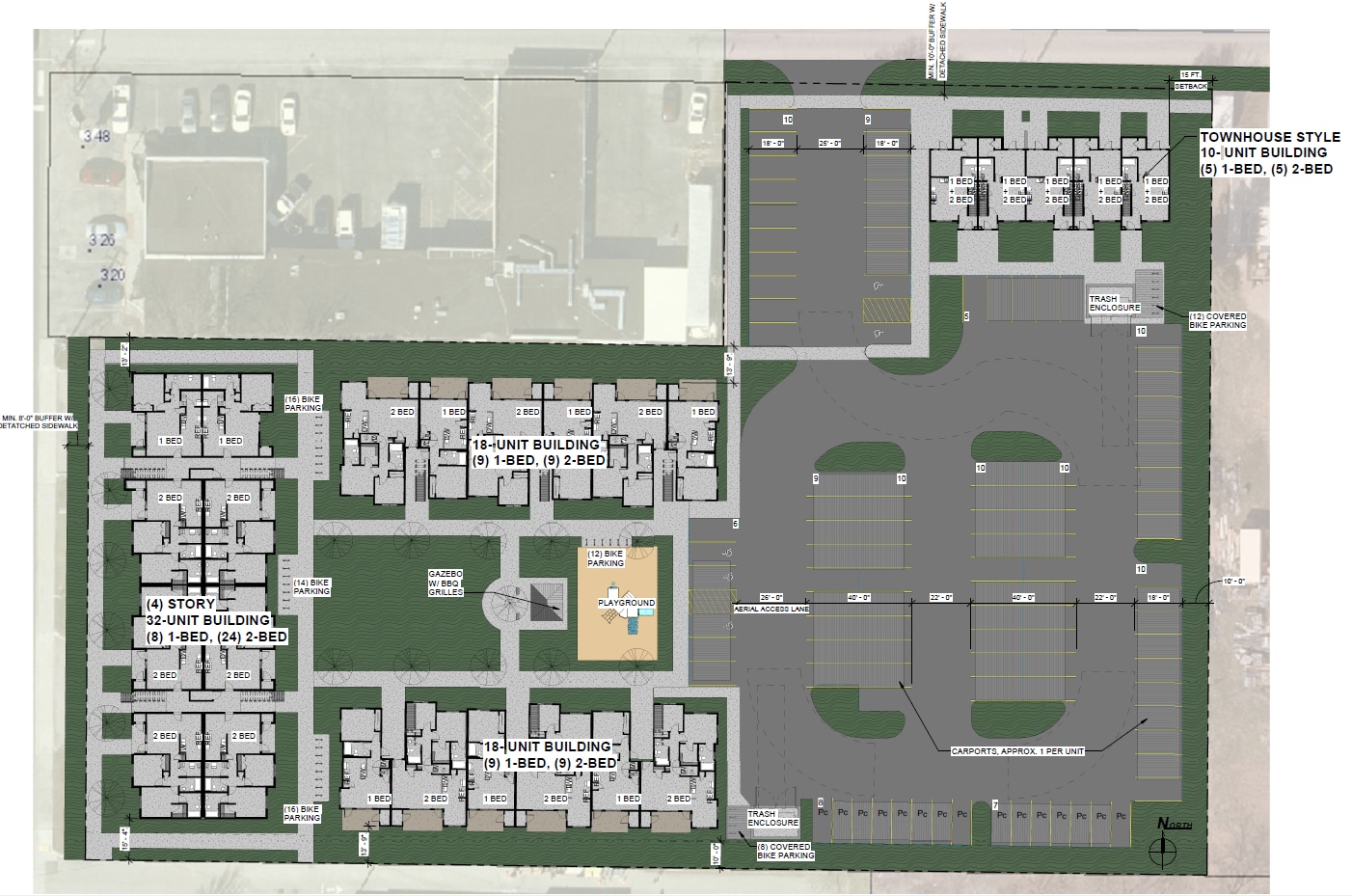 300 Orchard Street, Boise, ID for sale Site Plan- Image 1 of 5