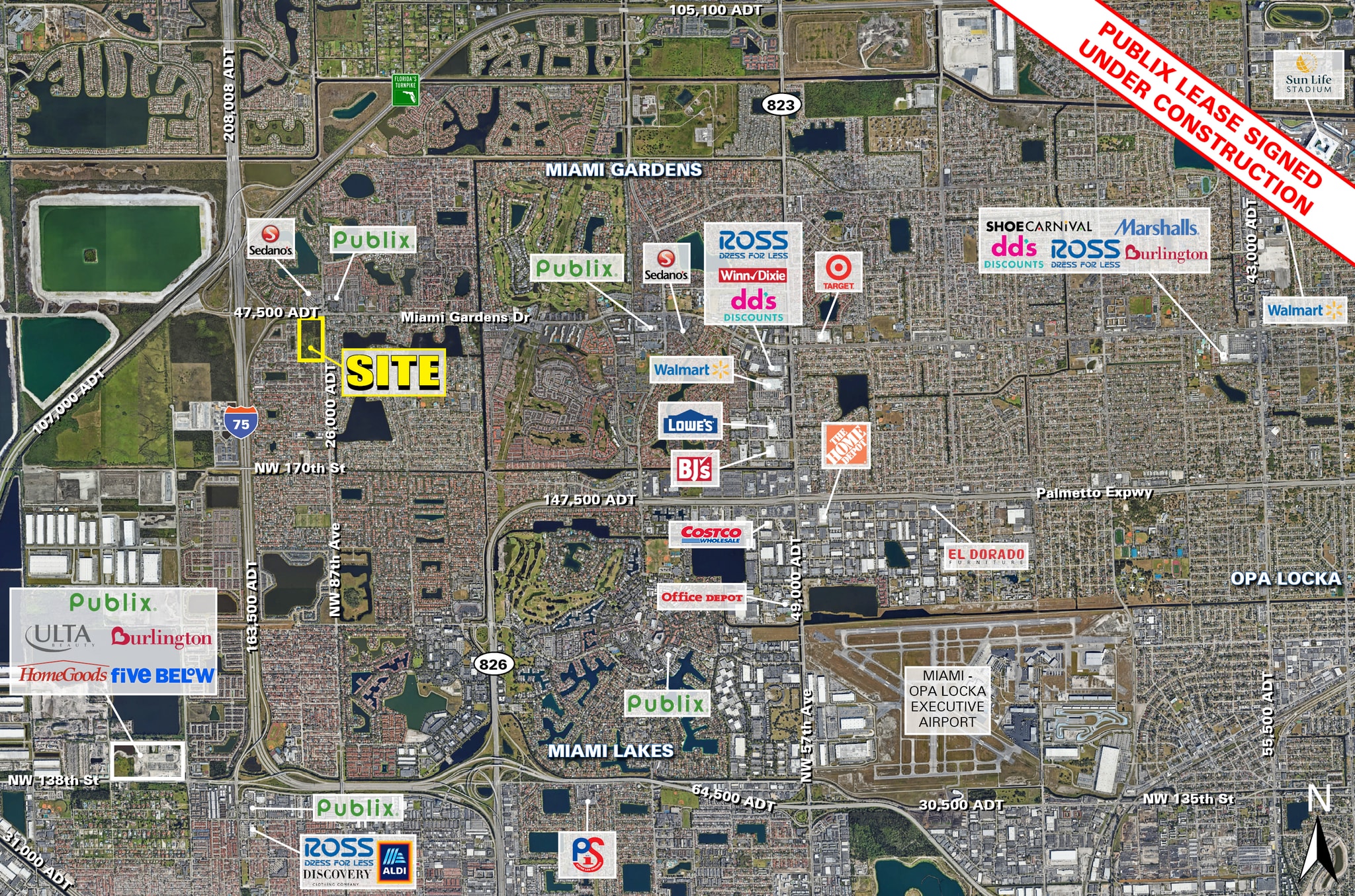 Miami Gardens Dr & NW 87th Ave, Miami Gardens, FL for lease Primary Photo- Image 1 of 6