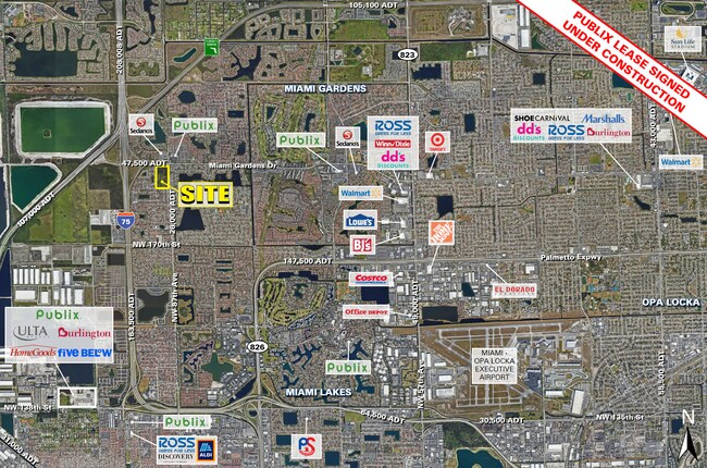 Plus de détails pour Miami Gardens Dr & NW 87th Ave, Miami Gardens, FL - Commerce de détail à louer