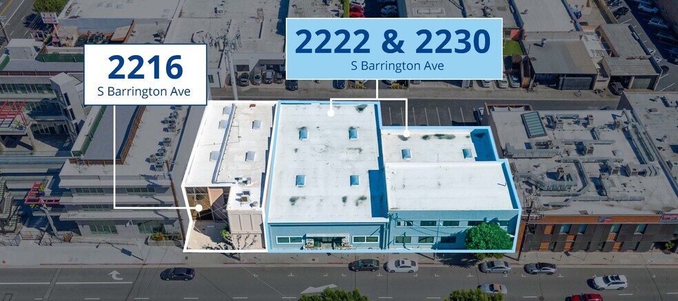 2216, 2222 & 2230 S Barrington Ave portefeuille de 3 propriétés à vendre sur LoopNet.ca - Photo du bâtiment - Image 2 de 7