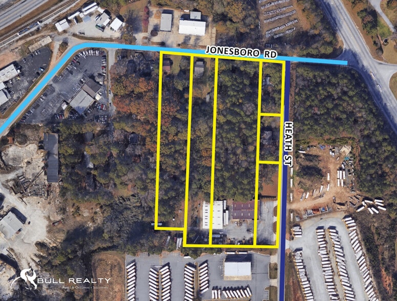 Six Adjoining Sites on Jonesboro & Heath St rd, Fairburn, GA for sale - Building Photo - Image 2 of 10