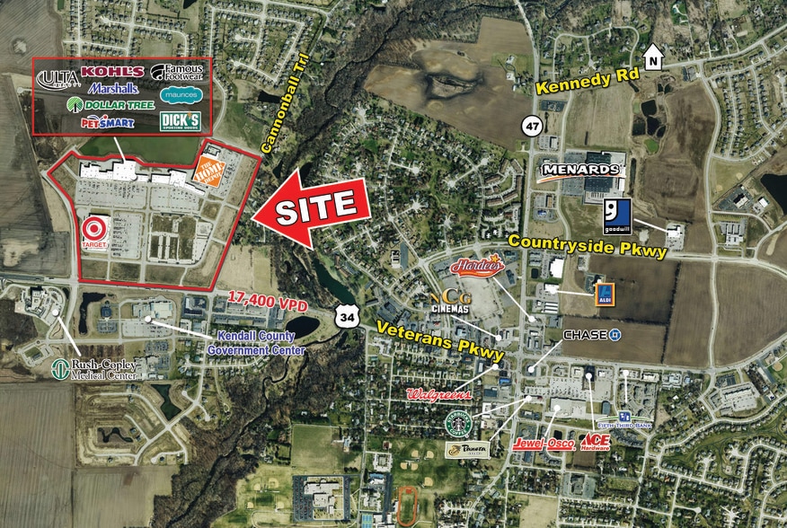 NWC Route 34 & Cannonball Trl, Yorkville, IL for sale - Other - Image 2 of 22