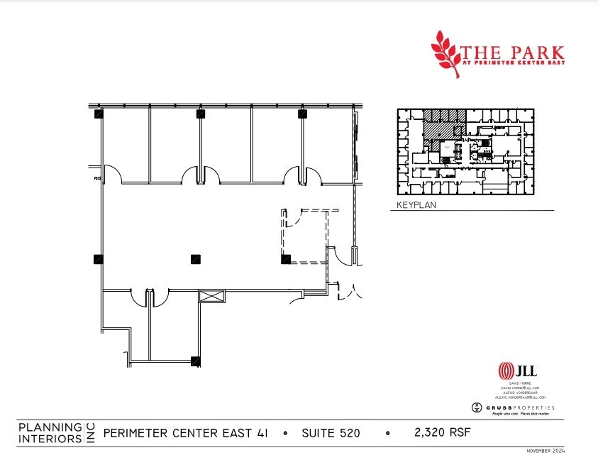 41 Perimeter Ctr E, Atlanta, GA à louer Plan d’étage- Image 1 de 1