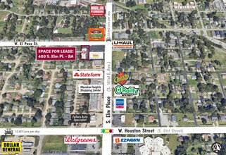 400 S Elm Plz, Broken Arrow, OK - Aerial  map view