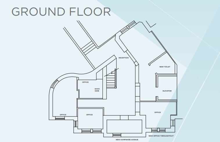 1011 New Hampshire Ave NW, Washington, DC à vendre Plan d’étage- Image 1 de 1