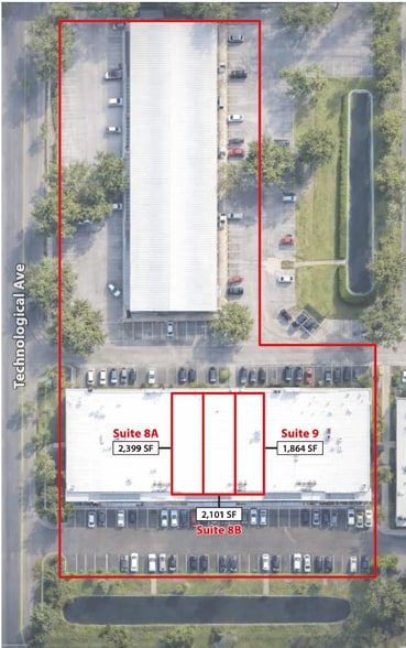 3451 Technological Ave, Orlando, FL for lease - Building Photo - Image 3 of 7