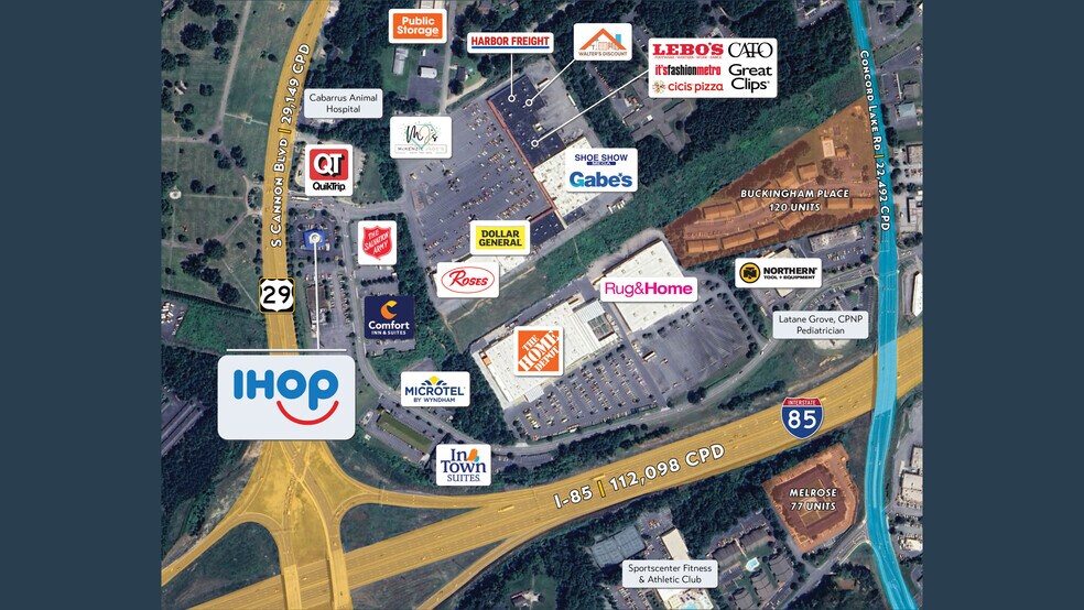 800 Cloverleaf Plz, Kannapolis, NC à vendre - Photo du bâtiment - Image 3 de 4