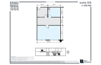 1880 Century Park E, Los Angeles, CA for lease Floor Plan- Image 2 of 3