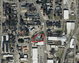 711 N Jefferson Ave, Mount Pleasant, TX - AERIAL  map view