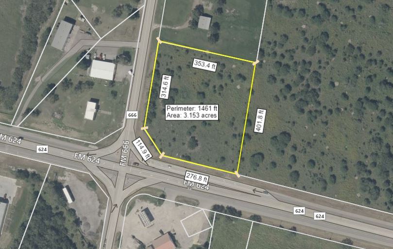 FM 624 & FM 666, Robstown, TX for sale - Building Photo - Image 2 of 3