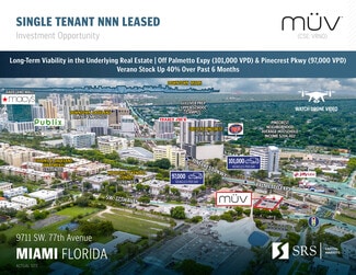 Plus de détails pour 9711 SW 77th Ave, Miami, FL - Commerce de détail à vendre