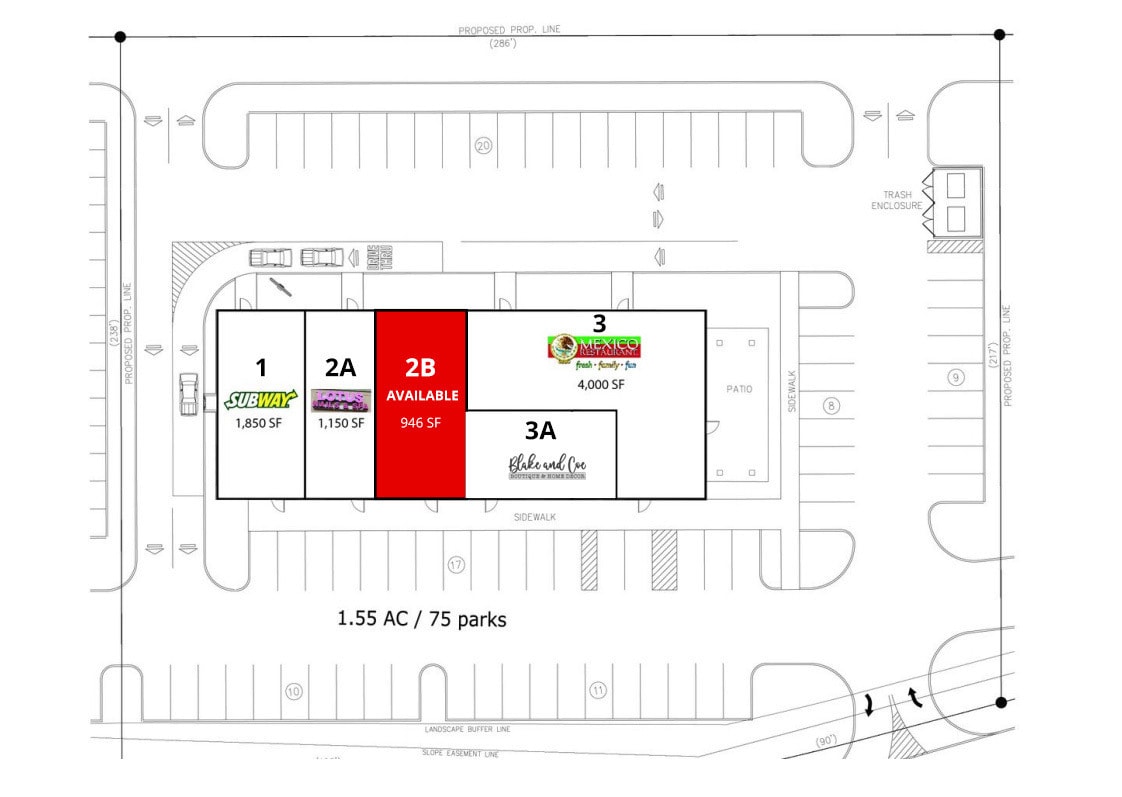11670 Lakeridge Pky, Ashland, VA à louer Plan de site- Image 1 de 1