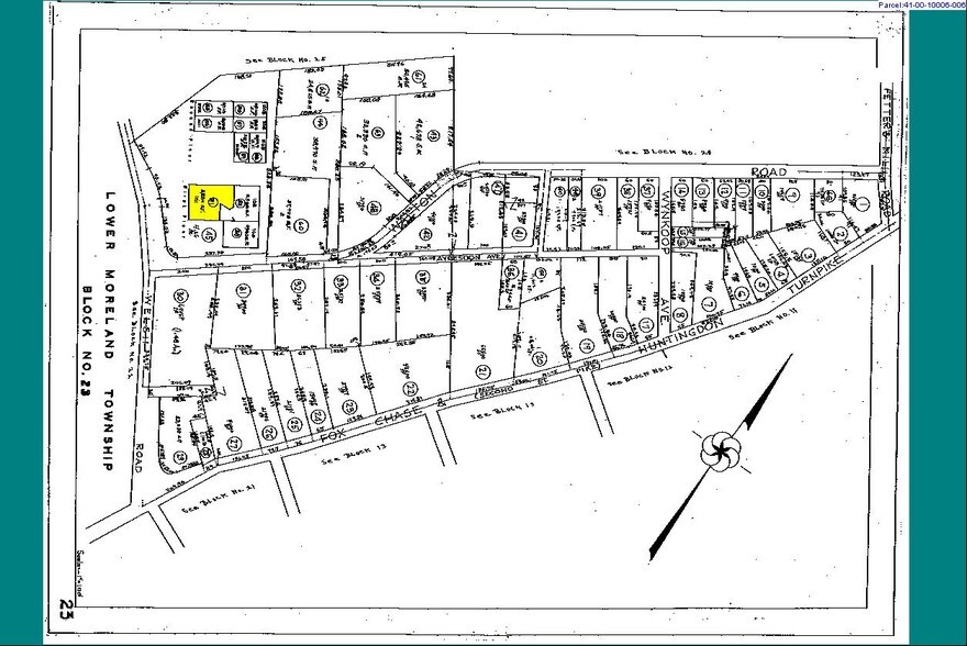 727 Welsh Rd, Huntingdon Valley, PA à vendre - Plan cadastral - Image 3 de 12