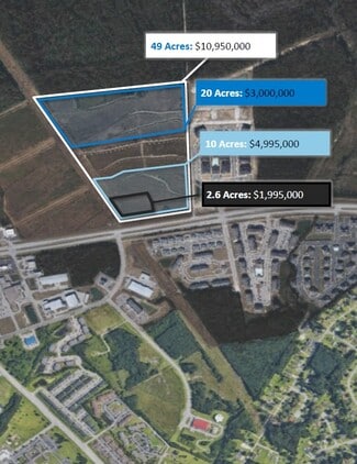 More details for 6800 Western Blvd, Jacksonville, NC - Land for Sale