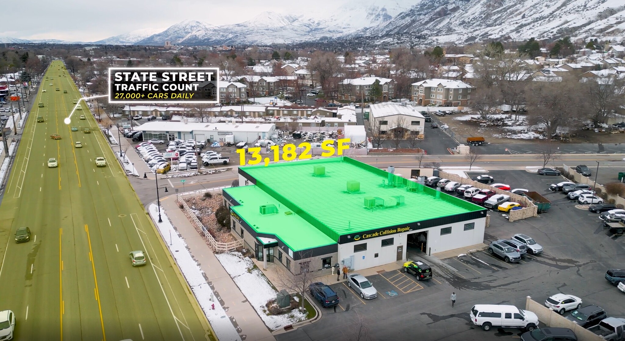 1155 S State St, Provo, UT for sale Aerial- Image 1 of 1